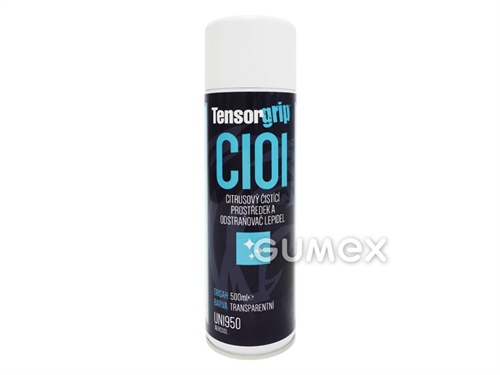 Odstraňovač lepidla v spreji TENSORGRIP® C101, 500ml, citrusové rozpúšťadlo a čistič